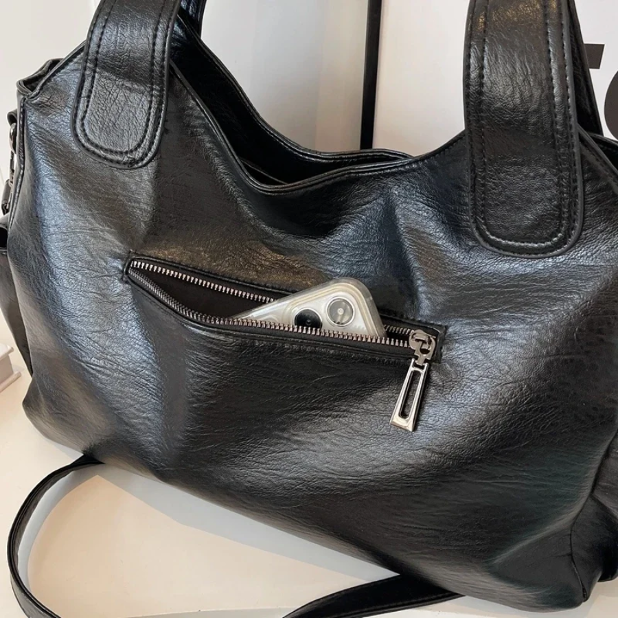 Women Classic Multi-Compartment Shoulder Bag | Alma