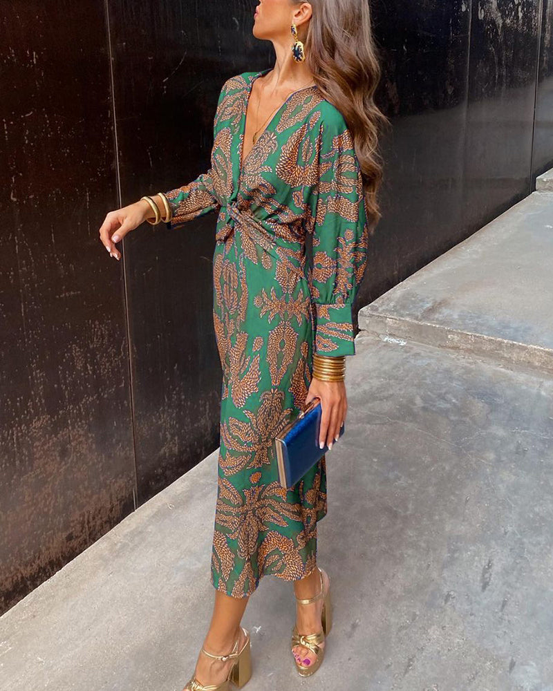 Women Tie-Front Dress | Alexa
