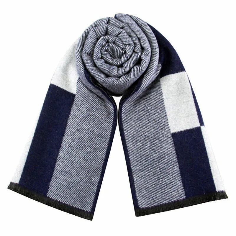Men Abstract Patterned Winter Scarf | Jerome