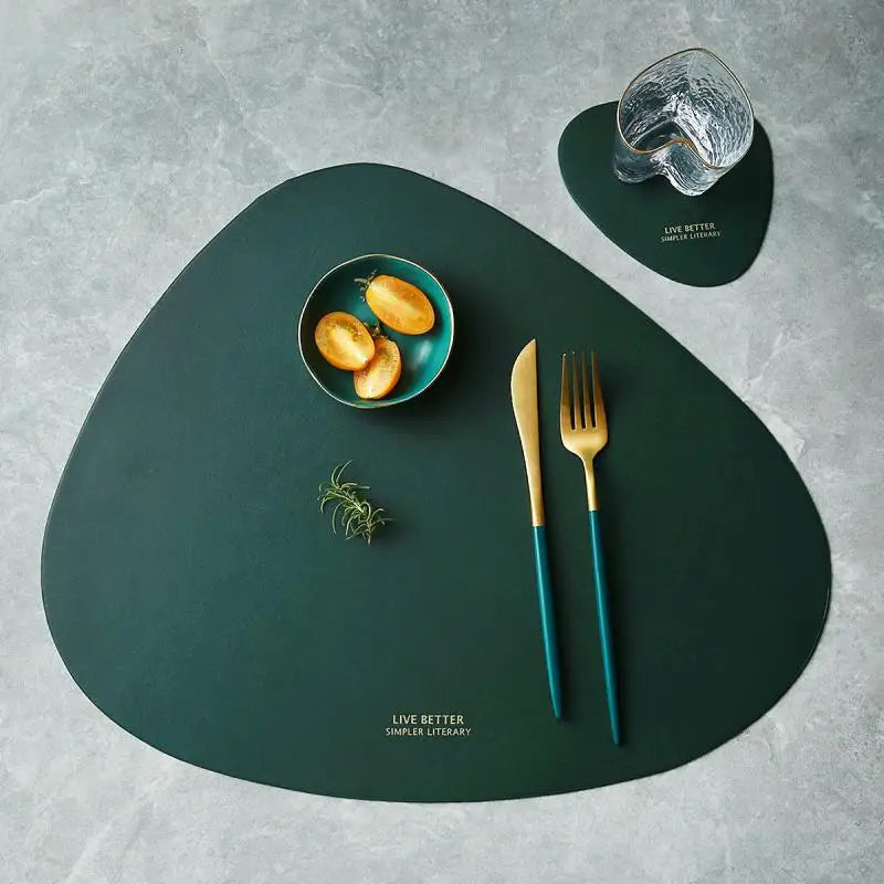 Table Mat Set Waterproof PU | Elegant Dining | Modern Design 2