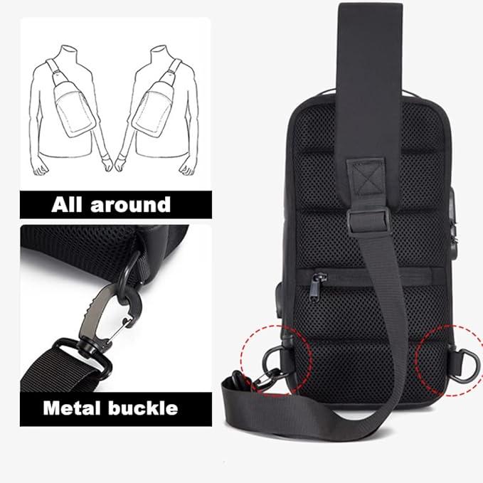 Men Compact Anti-Theft Sling Bag | Francis