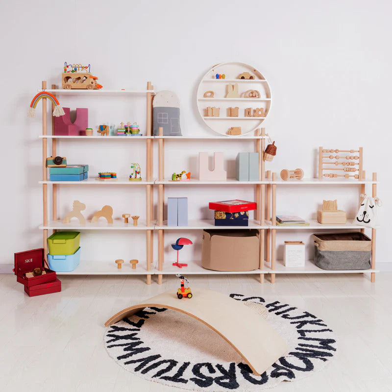Kids Balance Board Pastel Wood | Creative Playtime-3
