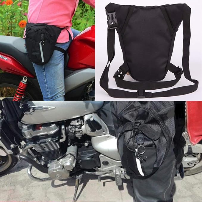Men Motorcycle Thigh Drop Leg Bag | Luke