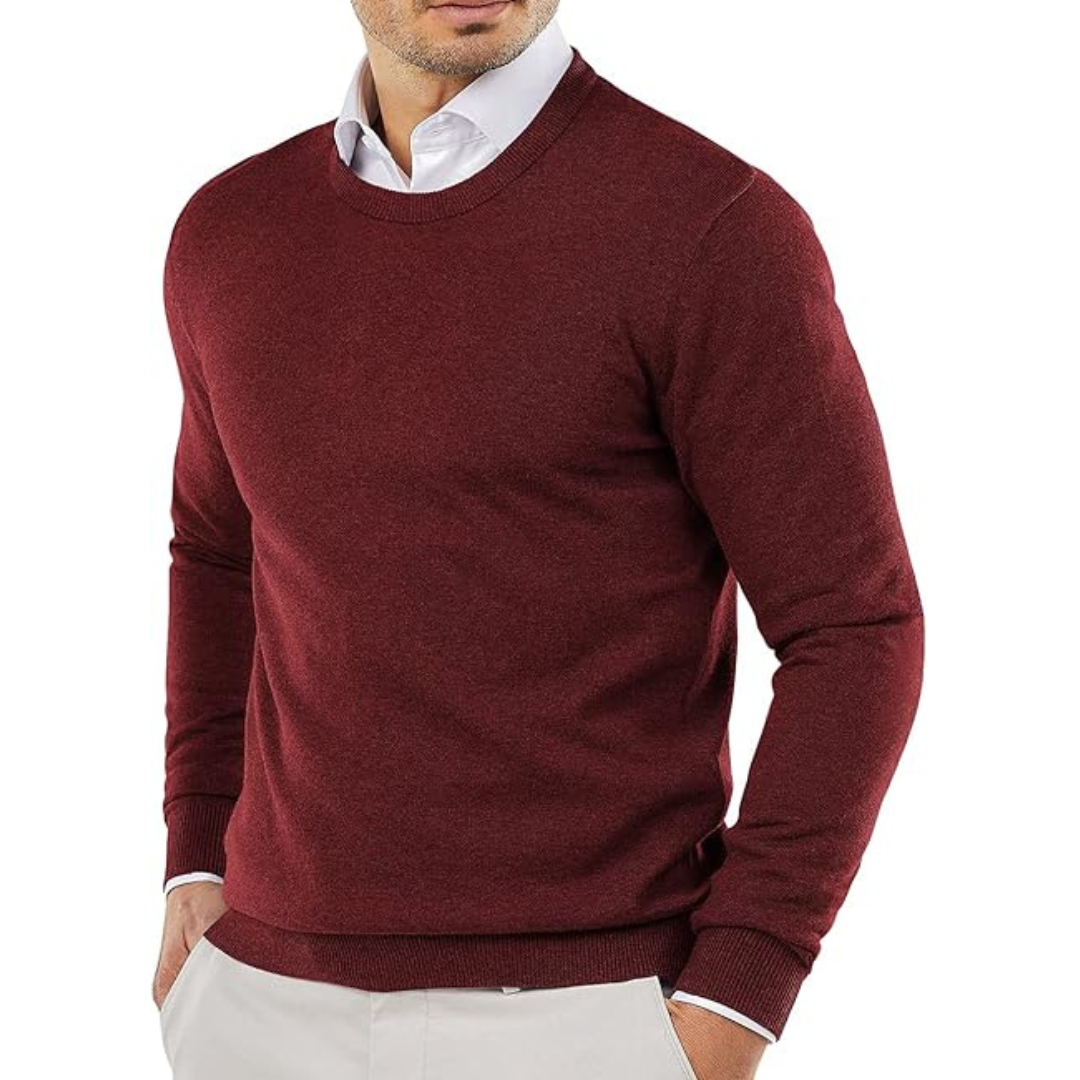 Men's Classic Crewneck Sweater | Kolby