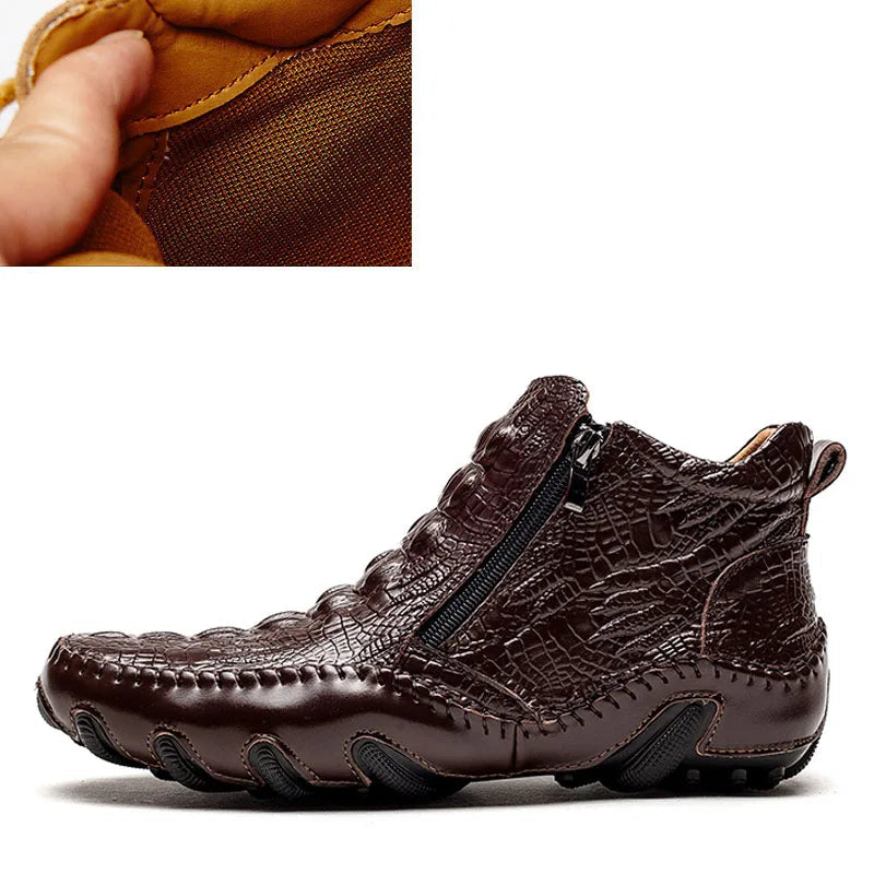 Men Handcrafted Leather Boots | Henry
