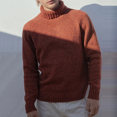 Men Chunky Turtleneck Sweater | Jeremiah