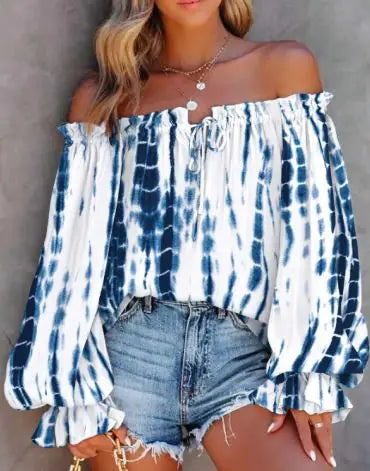Women Off-Shoulder Boho Blouse | Paloma
