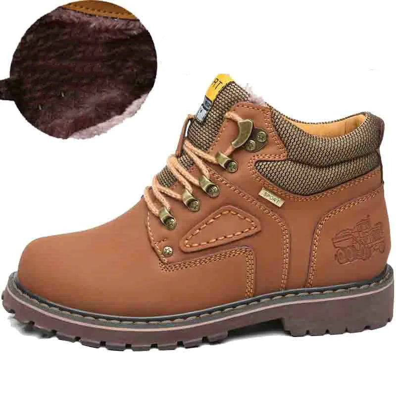 Men Fleece-Lined Work Boots | Mark