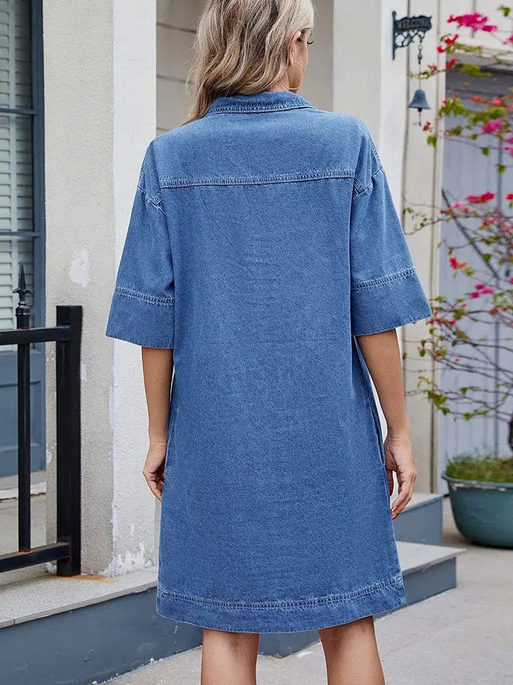 Women Midi Dress Lightweight | Sophia-3