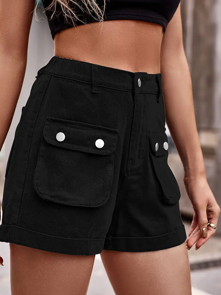 Variant image for Men's Cargo Shorts Blue Denim | Urban Explorer-6