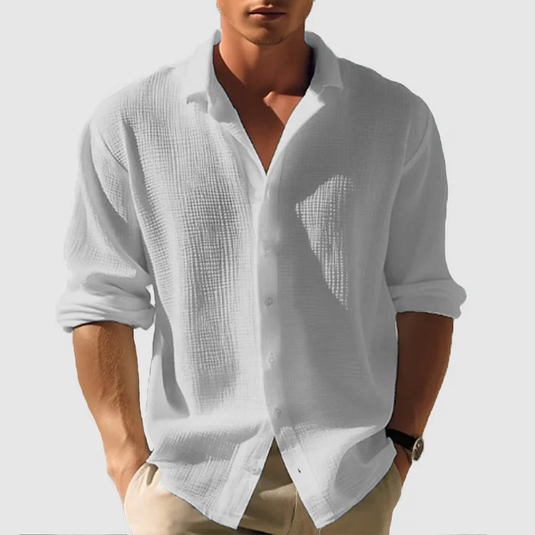 Mason | Casual Button-Down Men's Blouse