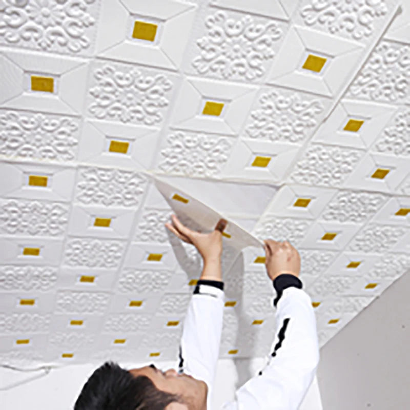 3D Brick Foam Wallpaper – Waterproof Self-Adhesive Wall Stickers for Home Decor, 70x70cm, Child-Safe and Easy to Install 3