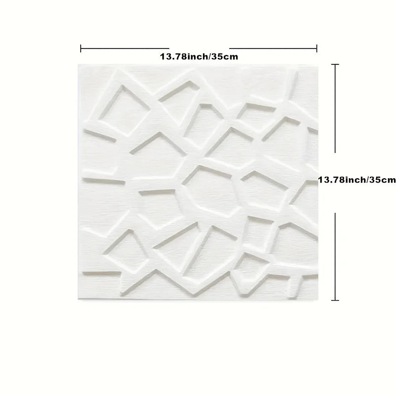 3D Foam Removable Wallpaper, Waterproof Peel and Stick Wall Decor for Living Room, Bedroom, and Kids' Room 1