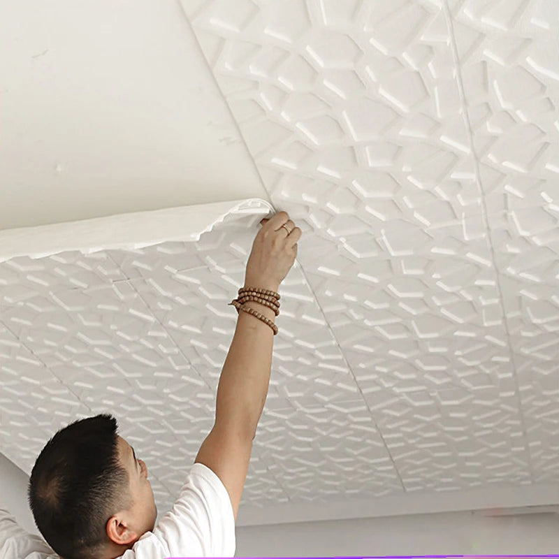 3D Foam Removable Wallpaper, Waterproof Peel and Stick Wall Decor for Living Room, Bedroom, and Kids' Room 2