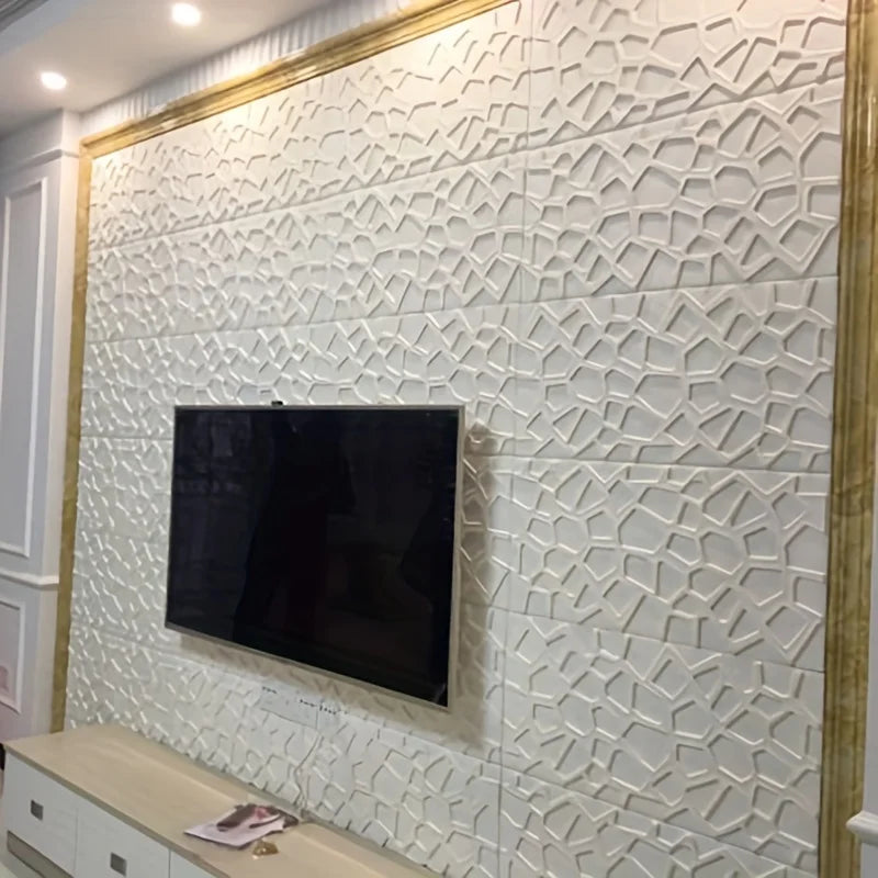 3D Foam Removable Wallpaper, Waterproof Peel and Stick Wall Decor for Living Room, Bedroom, and Kids' Room 3