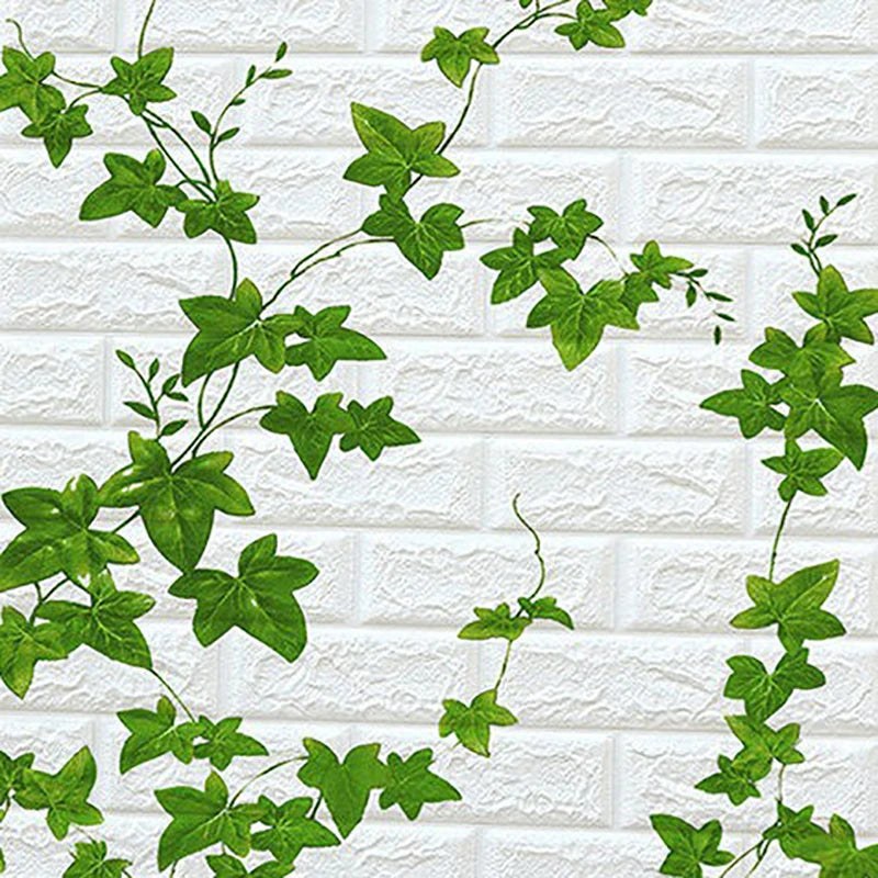 3D Foam Wall Decal - Waterproof Self-Adhesive Brick Wall Sticker Decor, 77x70cm for Home Interior Design 9