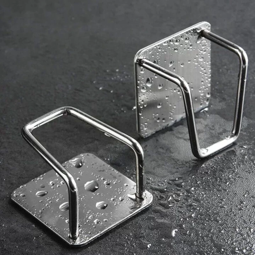 Kitchen Bracket Support Silver Stainless Steel | Elegant Organizer 4