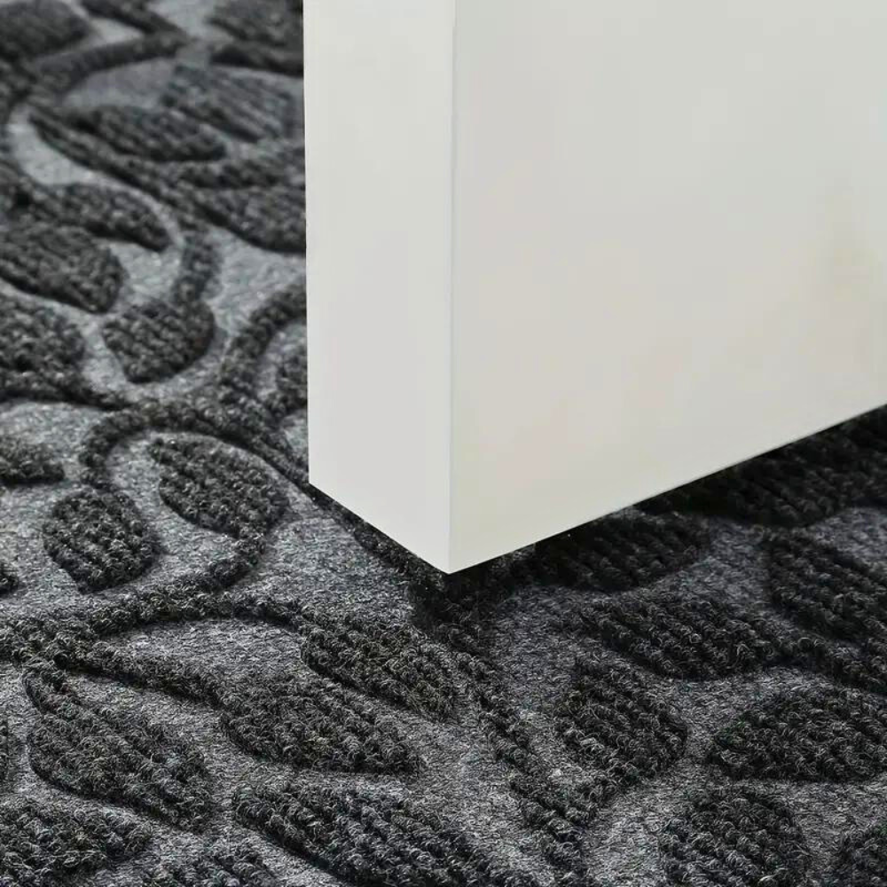 Outdoor Door Mat Olive Green Polyester | Elegance 4