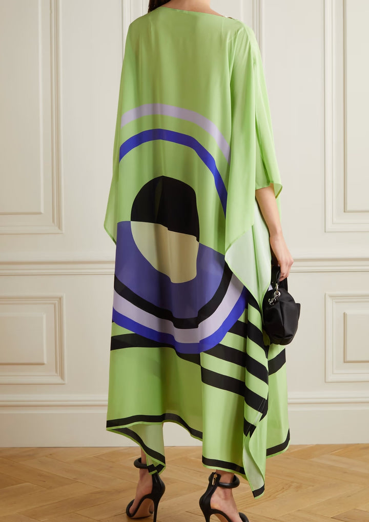 Women Midi Dress Loose Fit | Lenora-2