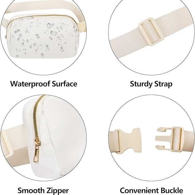 Women Minimalist Waterproof Belt Bag | Jade
