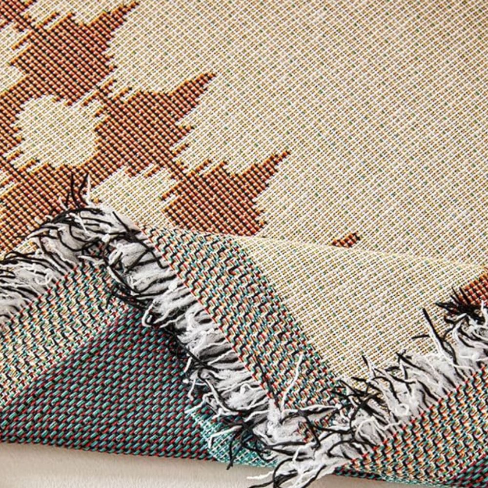 Sofa Cover Beige Chenille | Bohemian Charm 3