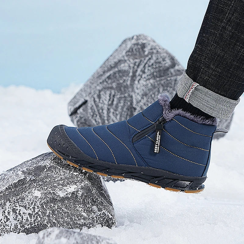 Men Insulated Slip-On Snow Boots | Marlon
