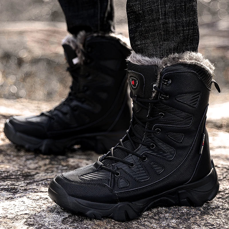 Carl - Warrior Snow Boots for Men - Rugged & Warm