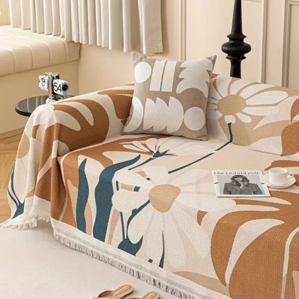 Sofa Cover Grey Microfiber | Daisy Dream 2