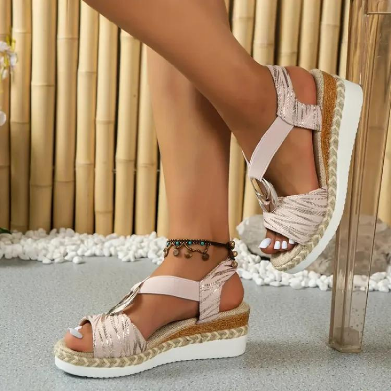 Women Elegant Wedge Sandals | Clio