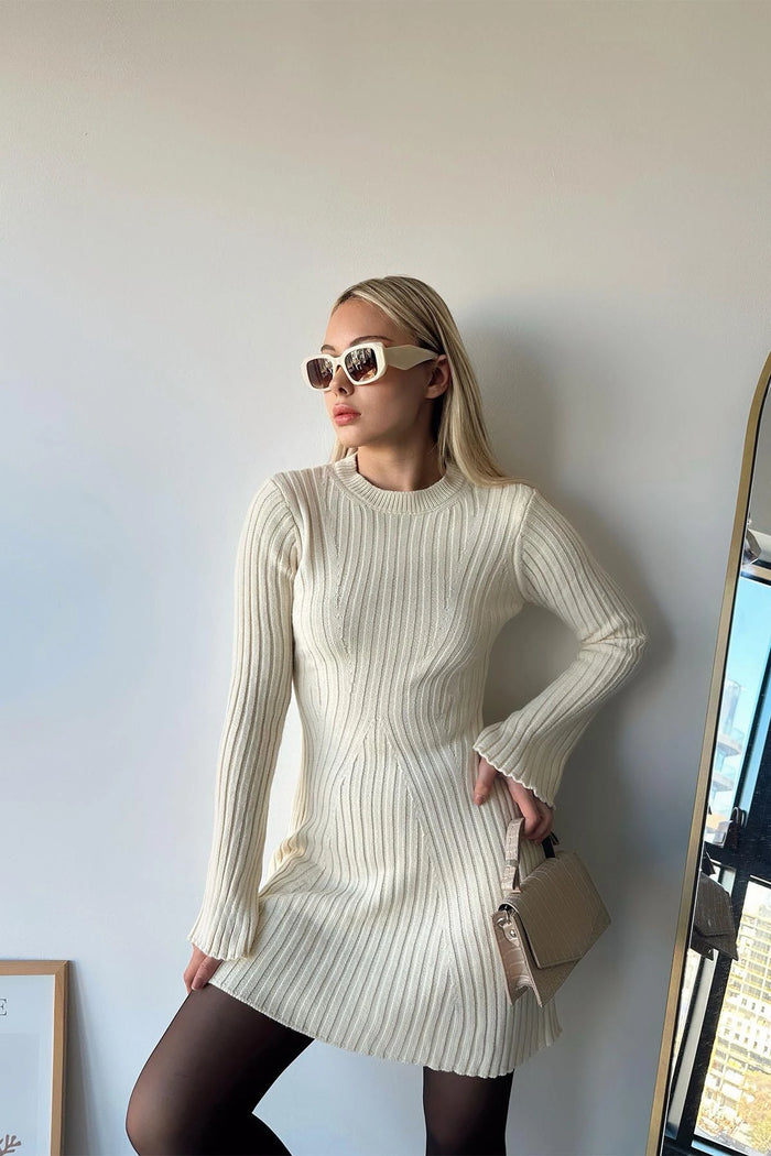 Women Ribbed Knit Dress | Azalea