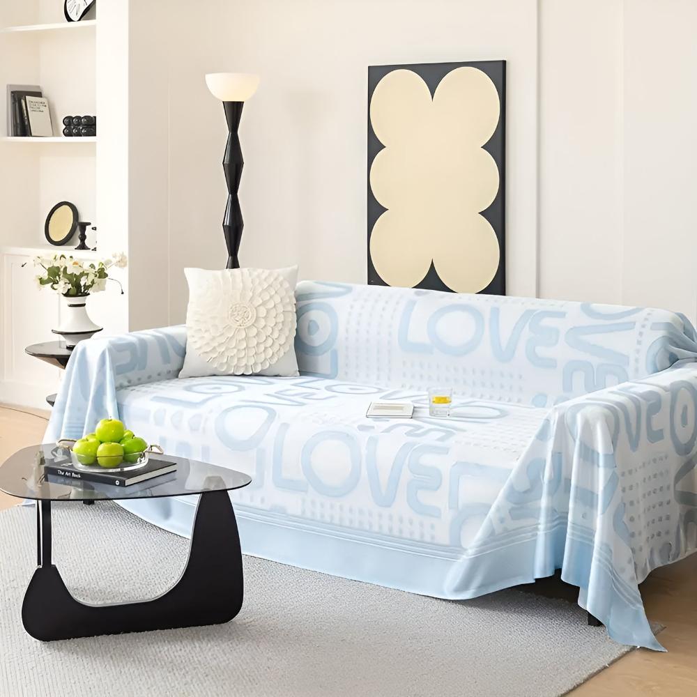 Sofa Cover Blue Cooling Fabric | Serenity 6
