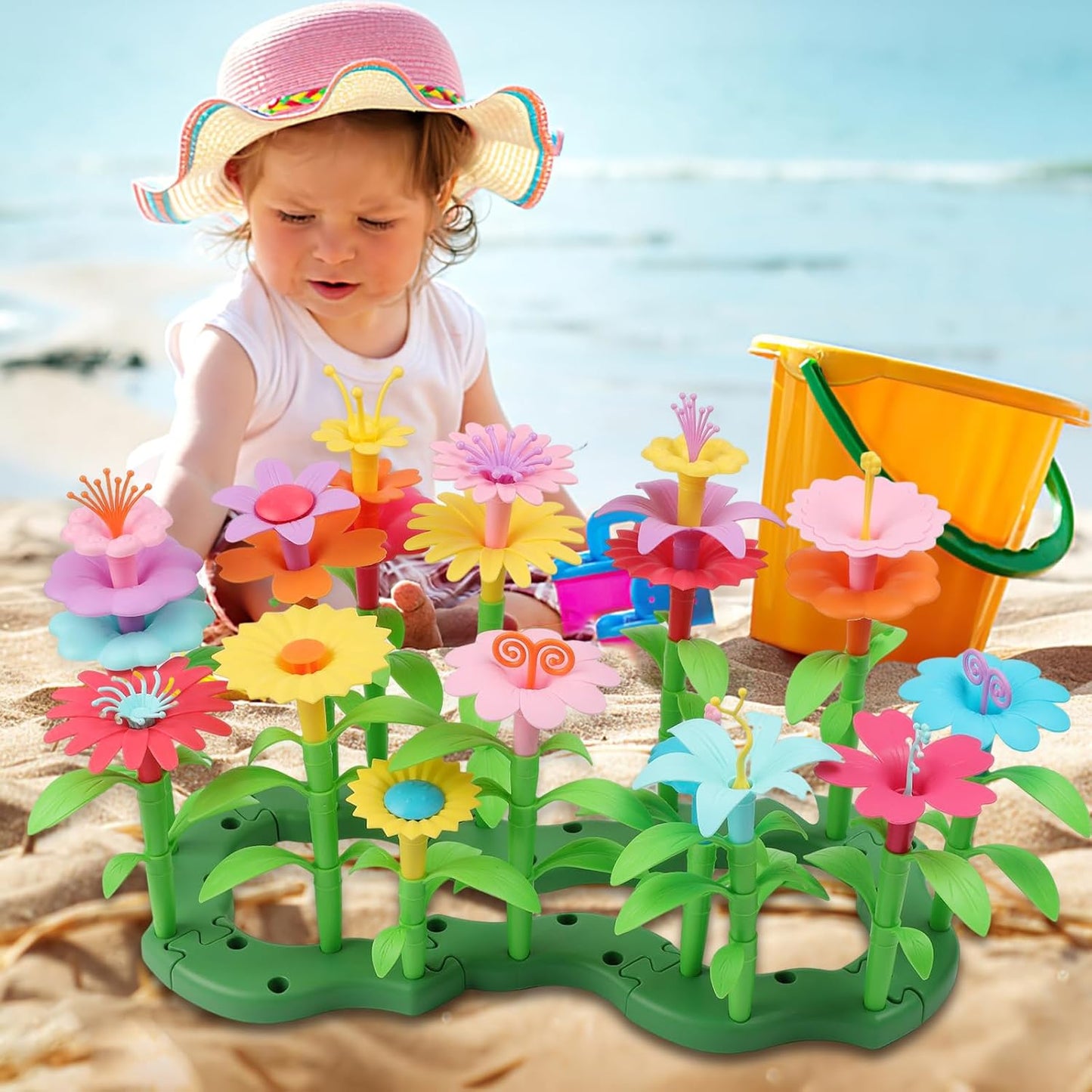 Kids Building Toy Set Multicolor Plastic | Blooming Creativity-5