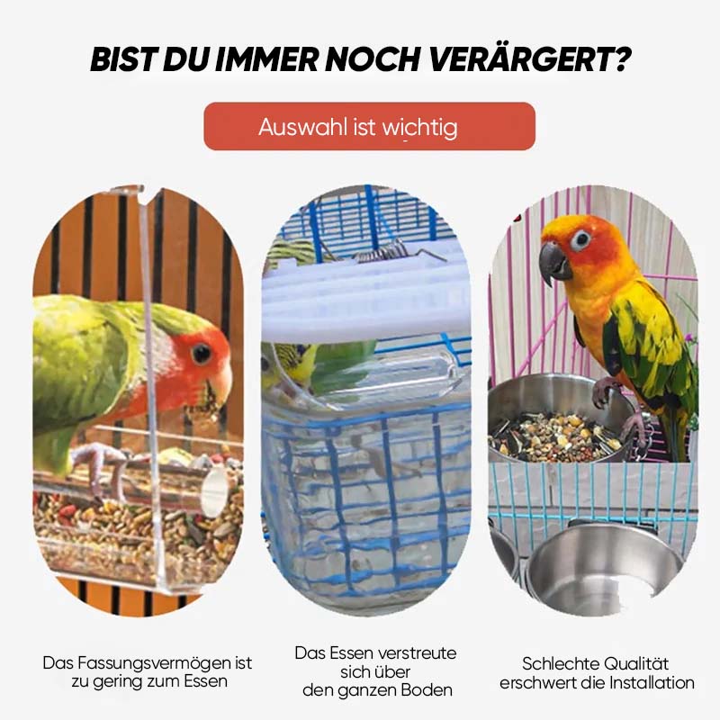 Bird Feeder Bowl Plastic | Clean & Spill-Free Design-5