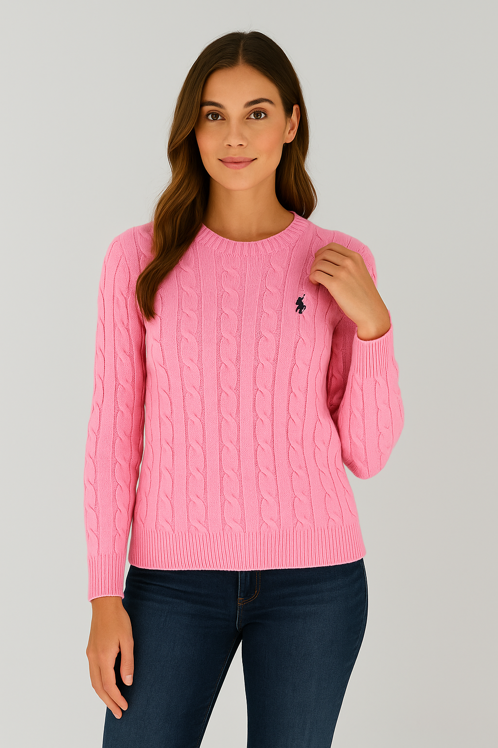 Women Cable Knit Sweater | Goldie