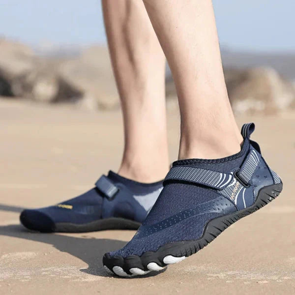 Men Hiking Shoes Black Lightweight | Helge-2