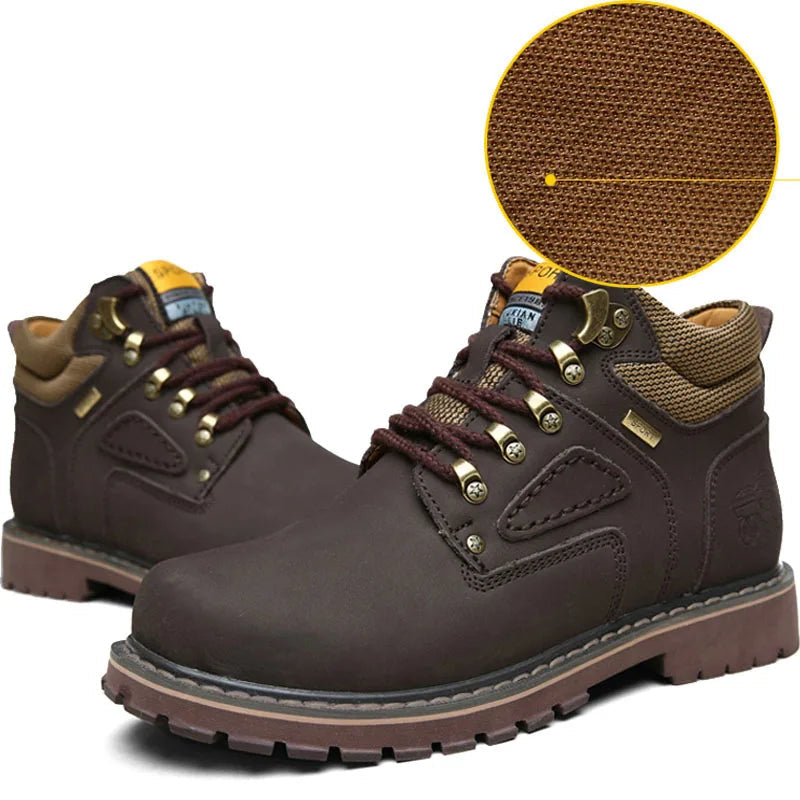 Men Fleece-Lined Work Boots | Mark