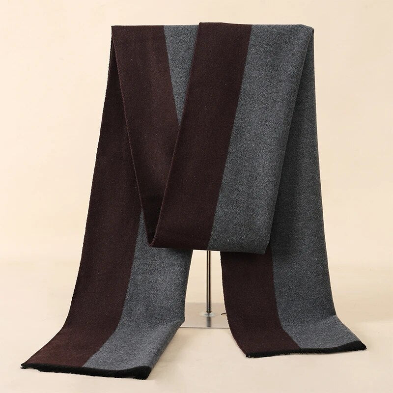 Men Abstract Patterned Winter Scarf | Jerome