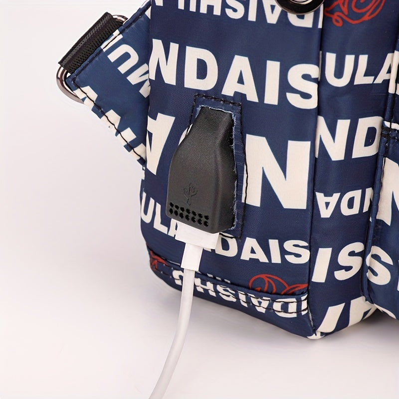 Women Printed Sling Backpack | Eve