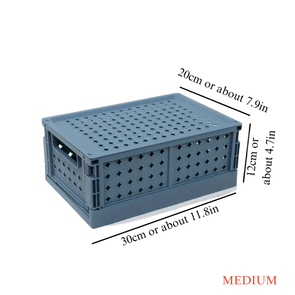 Variant image for Storage Box Blue Plastic | Organizer-11