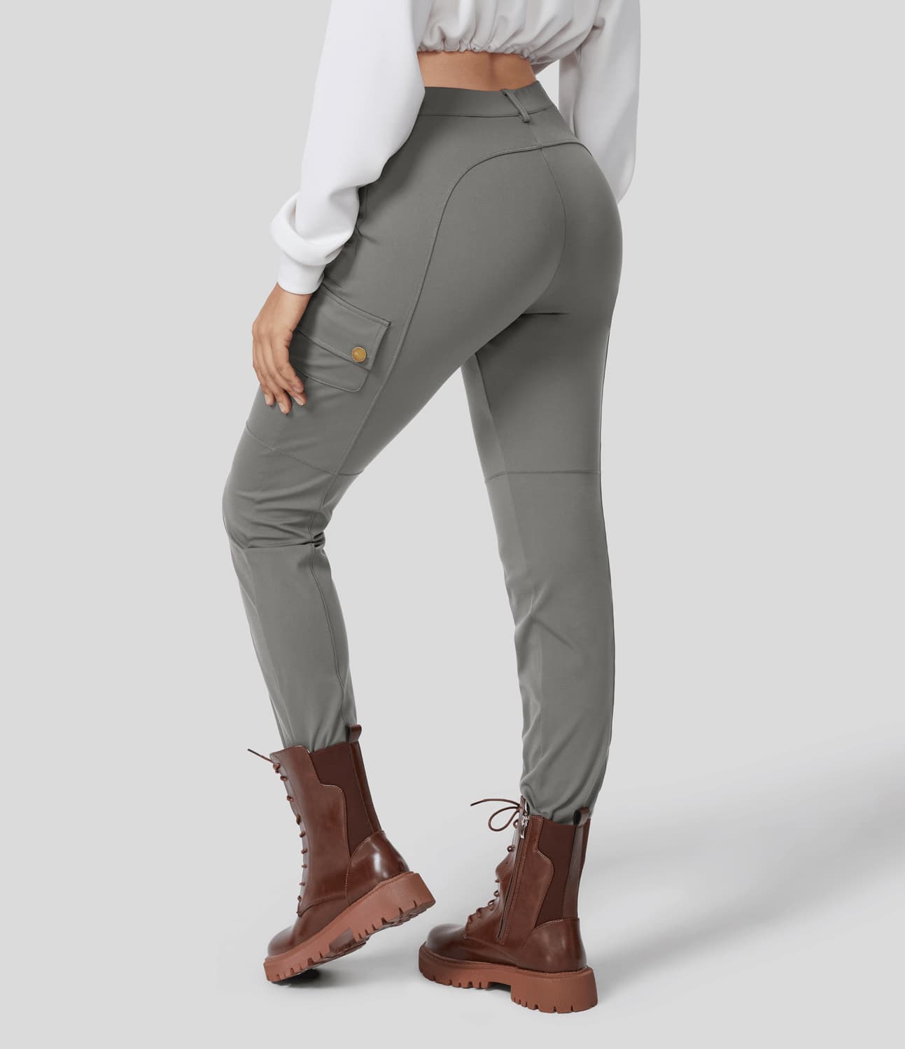Women Stretchy Cargo Pants | Denise