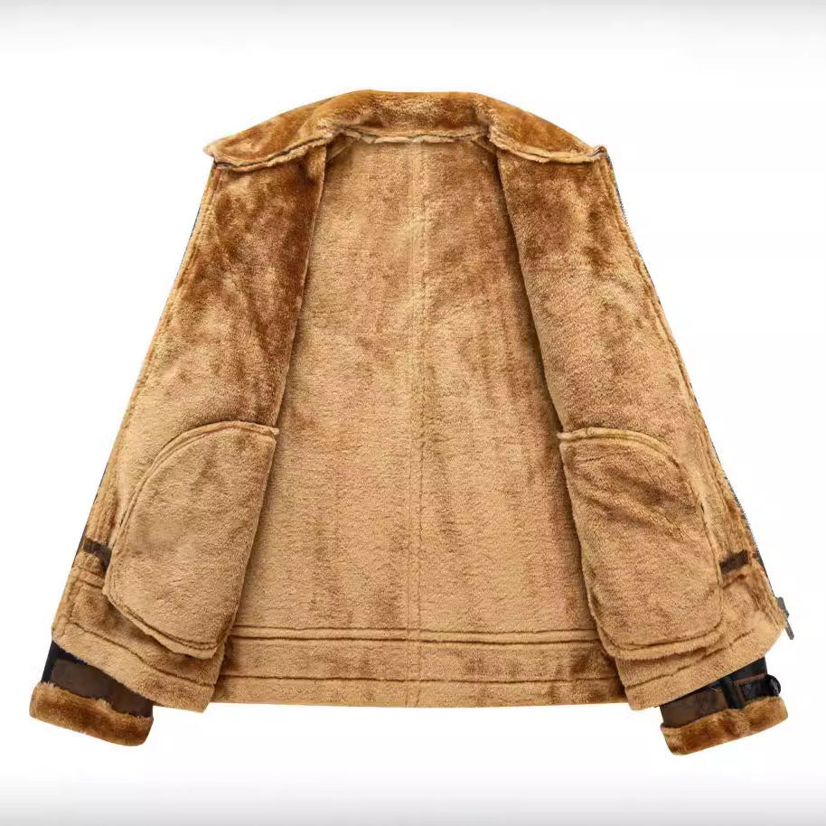 Men Vintage Aviator Jacket | Terrence