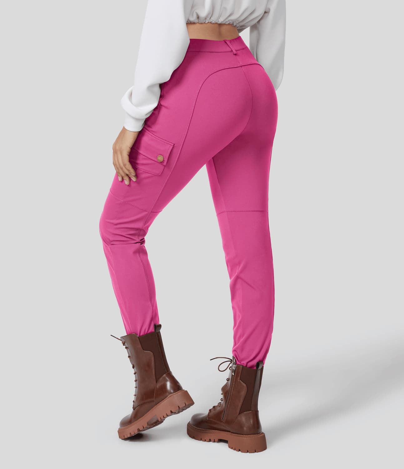 Women Stretchy Cargo Pants | Denise