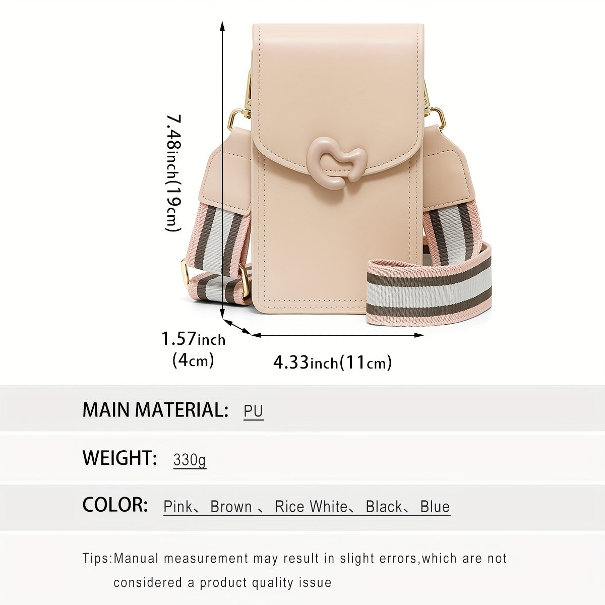 Women Minimalist Crossbody Bag | Sofia