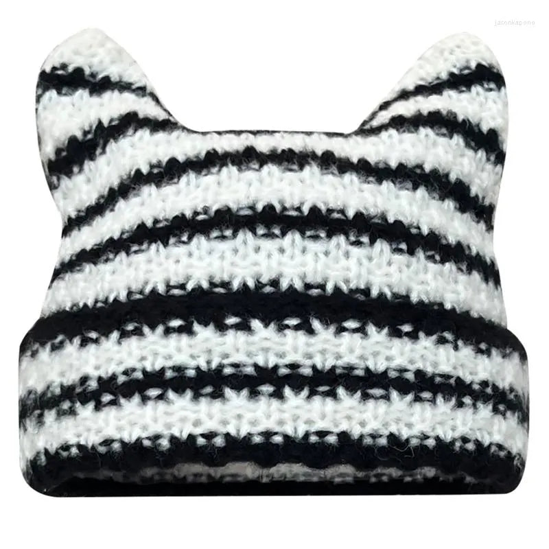 Aurora – Cat Ears Knitted Beanie – Stylish & Playful