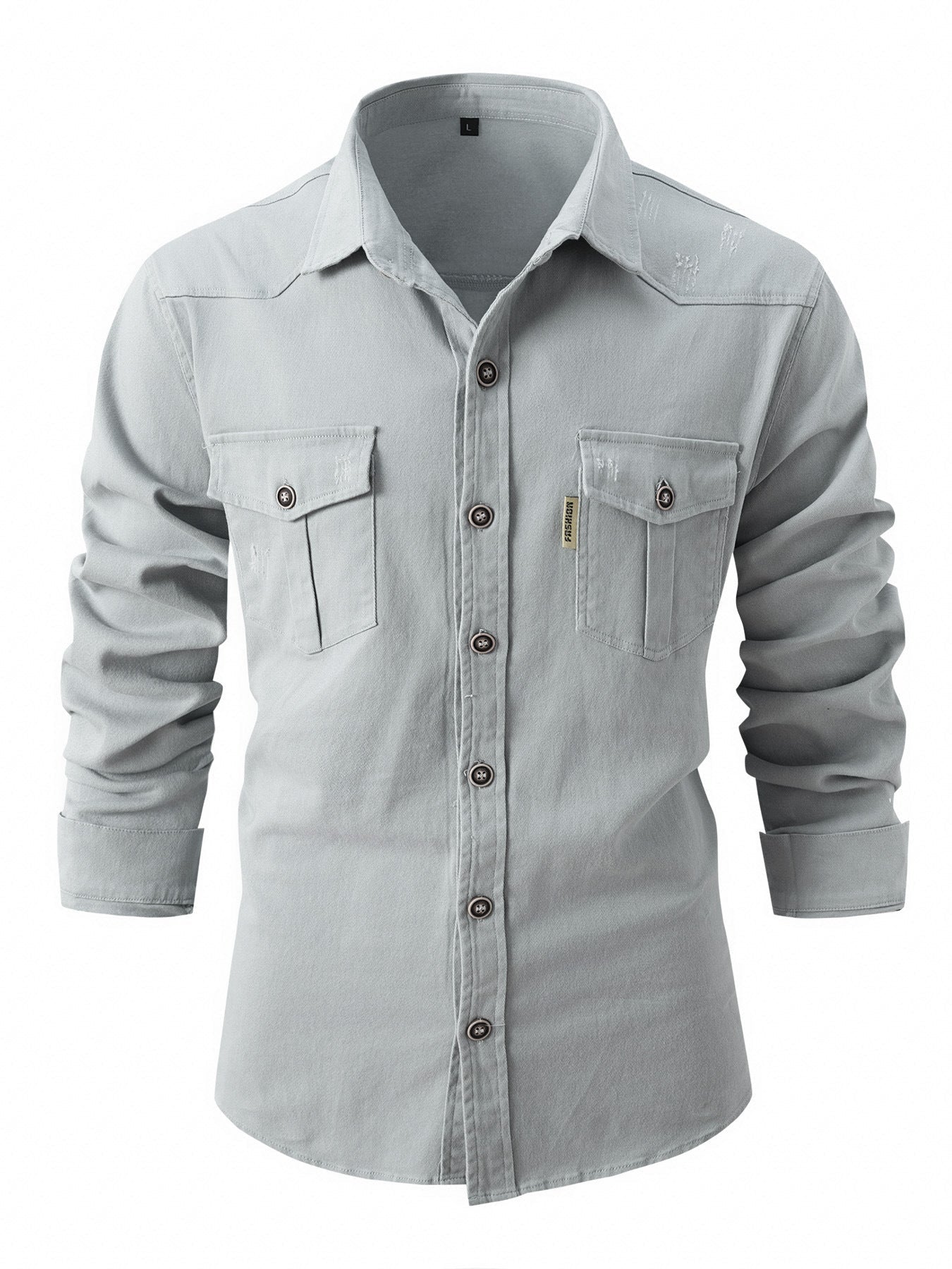 Men’s Long Sleeve Utility Shirt | Philip