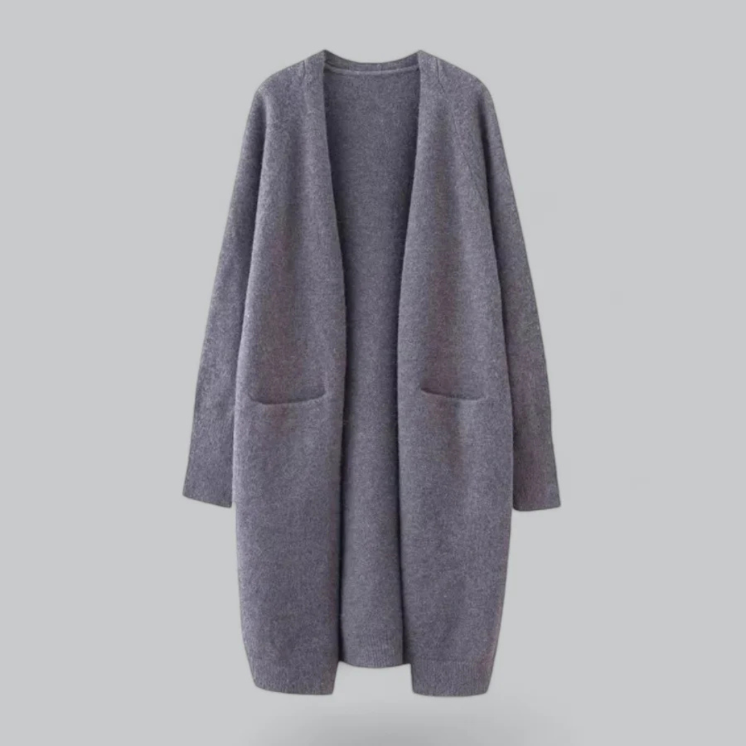 Women Minimalist Open Pocket Cardigan | Janela