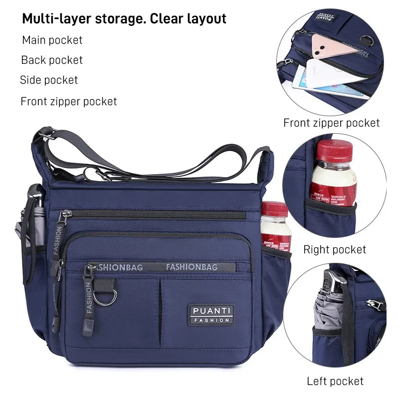Men Urban Utility Messenger Bag | Lee