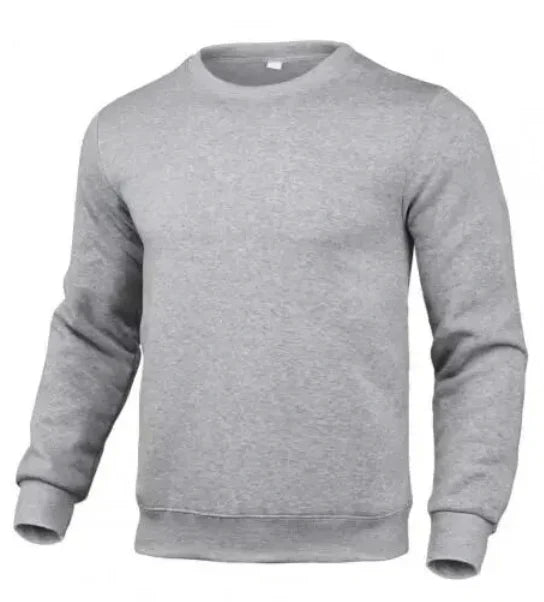 Men's Sweatshirt Grey Cotton | Julian-4