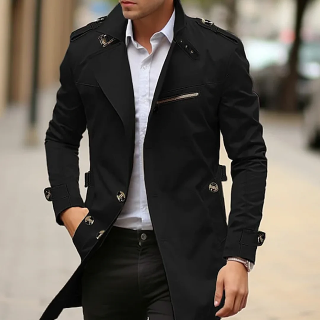 Patrick - Warm Formal Winter Coat for Men - Sleek & Versatile