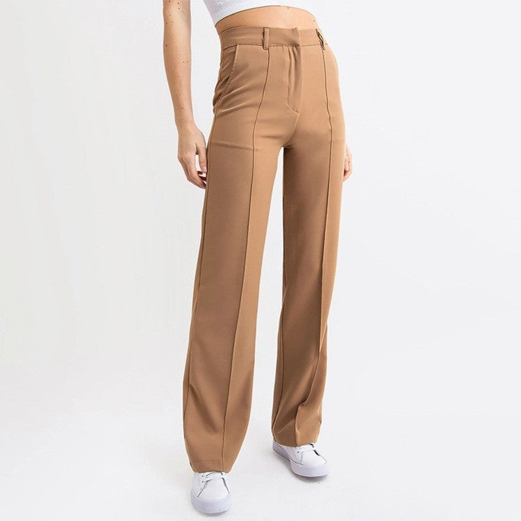 Women High-Waisted Wide-Leg Trousers | Rianne
